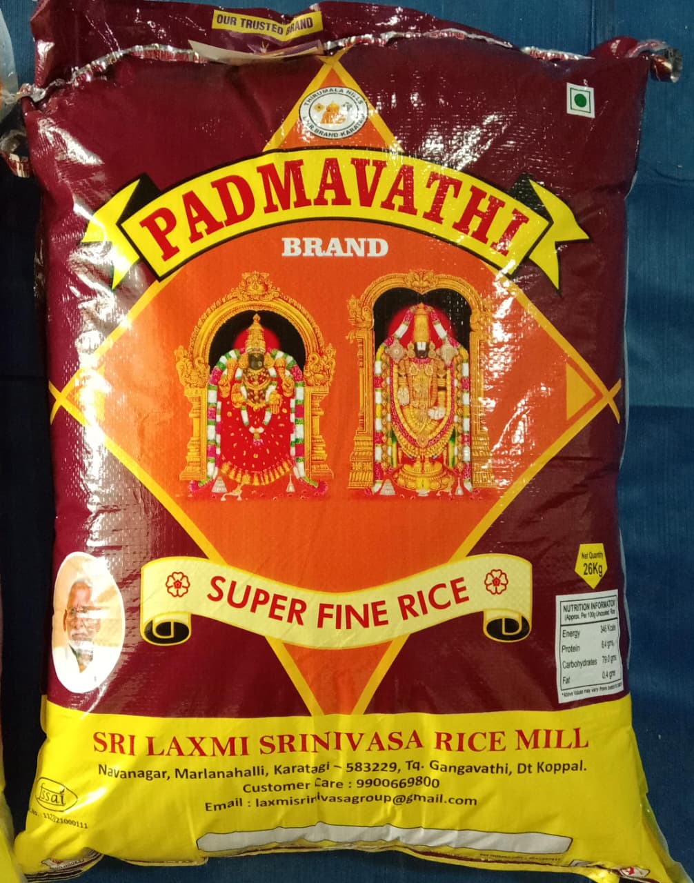 PADMAVATI BOILED RICE 26KG