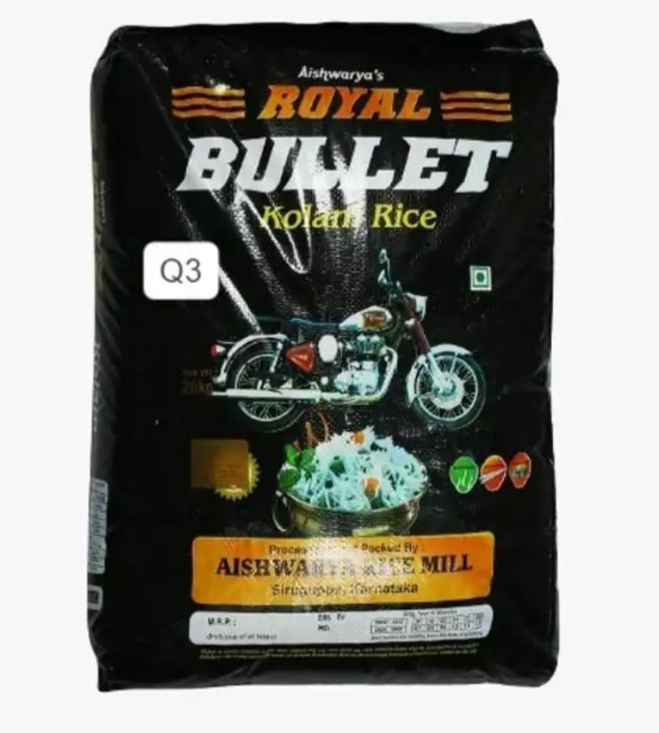 D Aishwarya  royal bullet Q3 rice 26kg